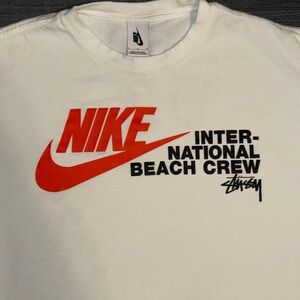 Nike Stussy international beach crew shirt